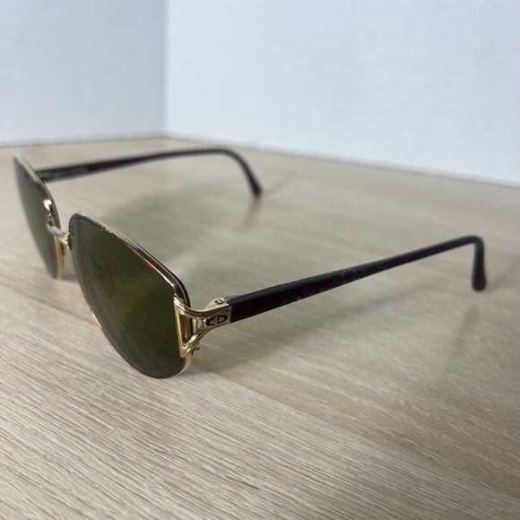 Christian Dior CD2859 43A Sunglasses FRAMES ONLY Red/Purple Gold 56-15-135 READ main image 5